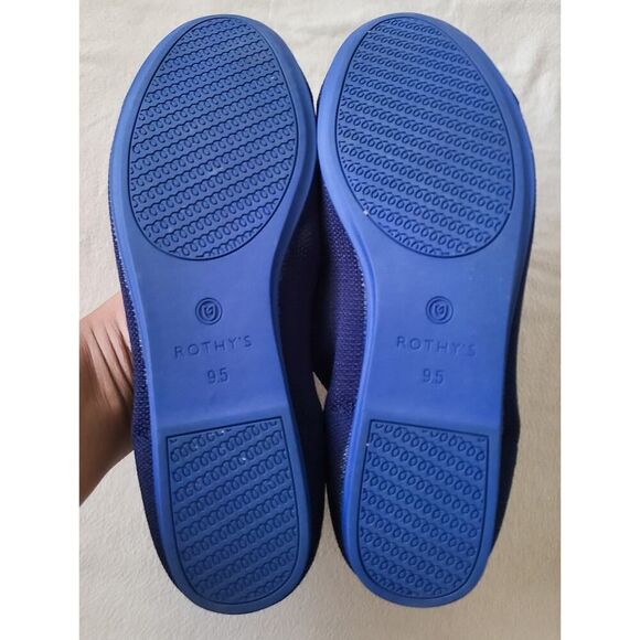Rothy’s The Flat Maritime Navy Ballet Flats Women’s Size 9.5 Washable Shoes - Picture 3 of 6